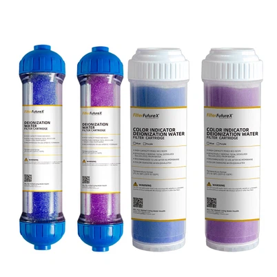 Värvinäitaja deioniseeritud veefiltri kassett